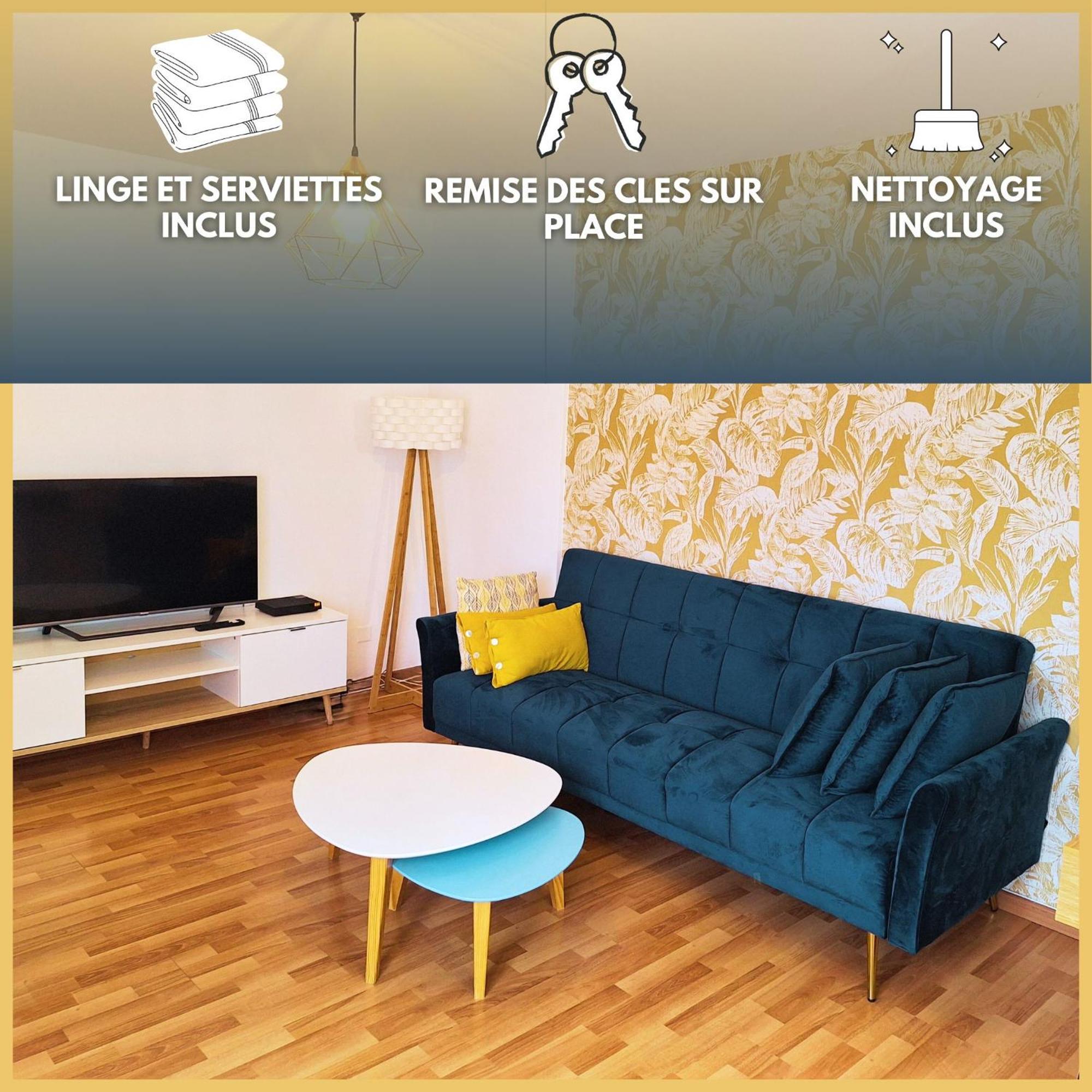 Apartmán Le Fatsia - Rennes Gare T2 Exteriér fotografie