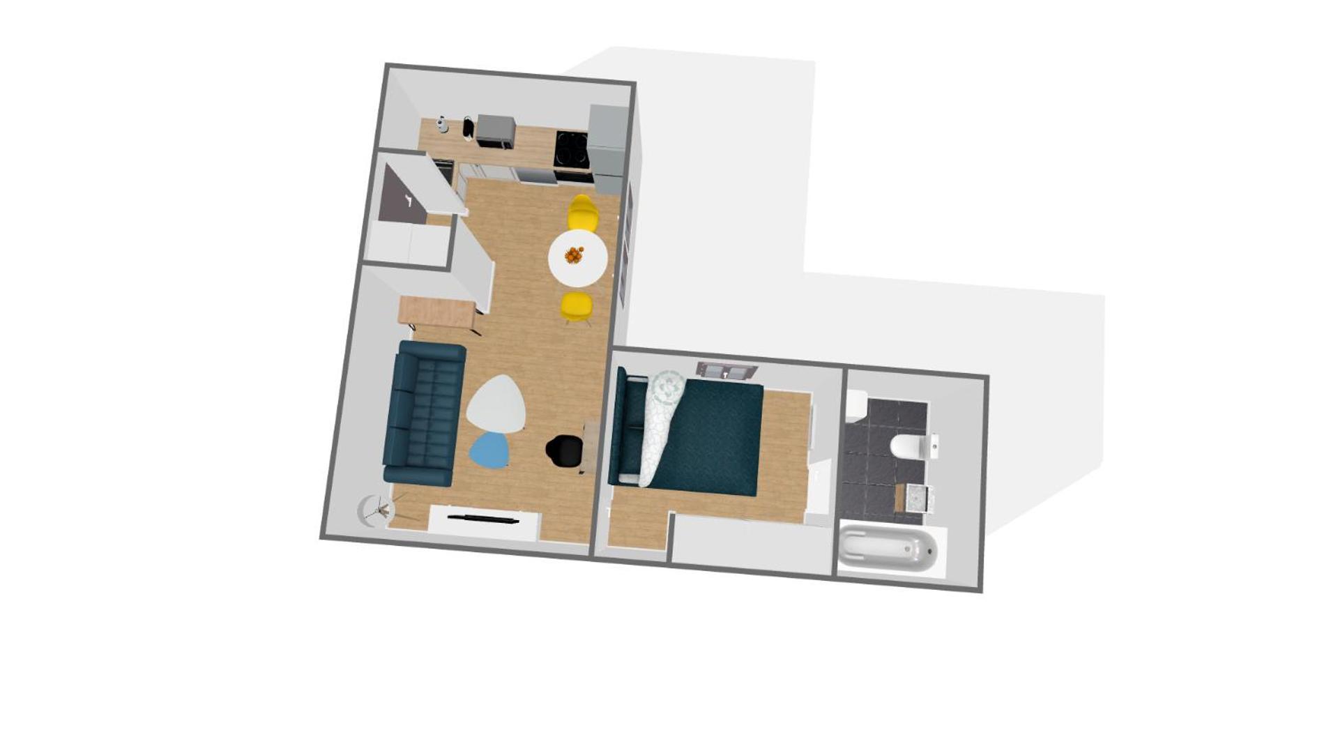 Apartmán Le Fatsia - Rennes Gare T2 Exteriér fotografie